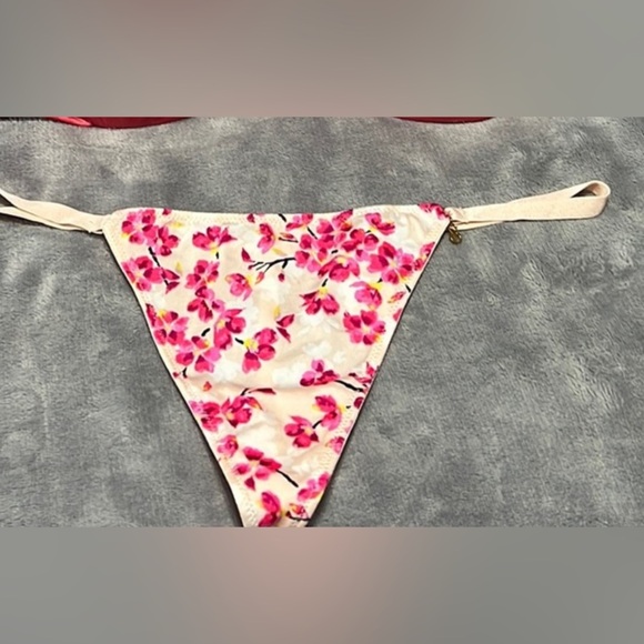 Satin Rare Satin Victorias Secret Thong - Picture 2 of 7